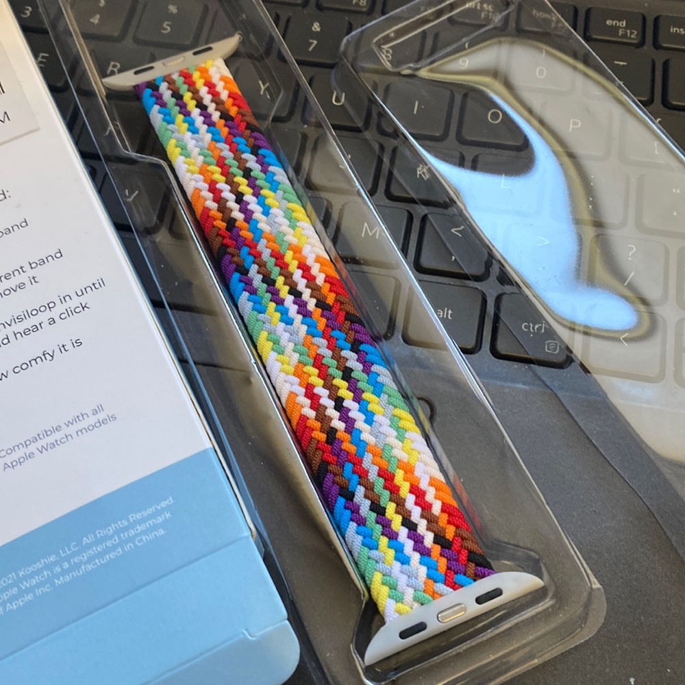 Happy pride!!! New in box - Apple Watch band